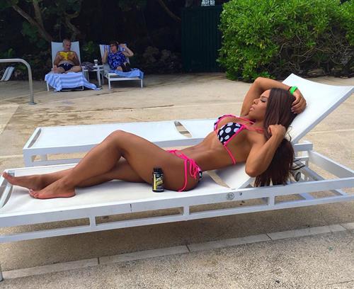 Yarishna Ayala Otero in a bikini