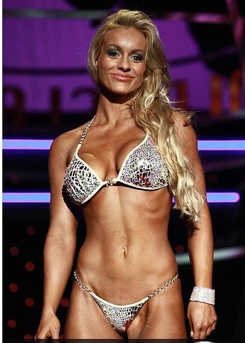 Noemi Olah in a bikini