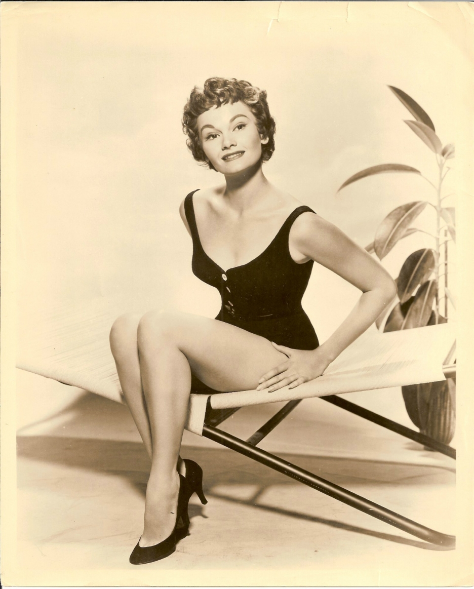 Gloria Talbott in a bikini
