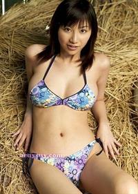 Ai Kawanaka in a bikini