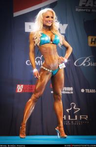 Anna Virmajoki in a bikini