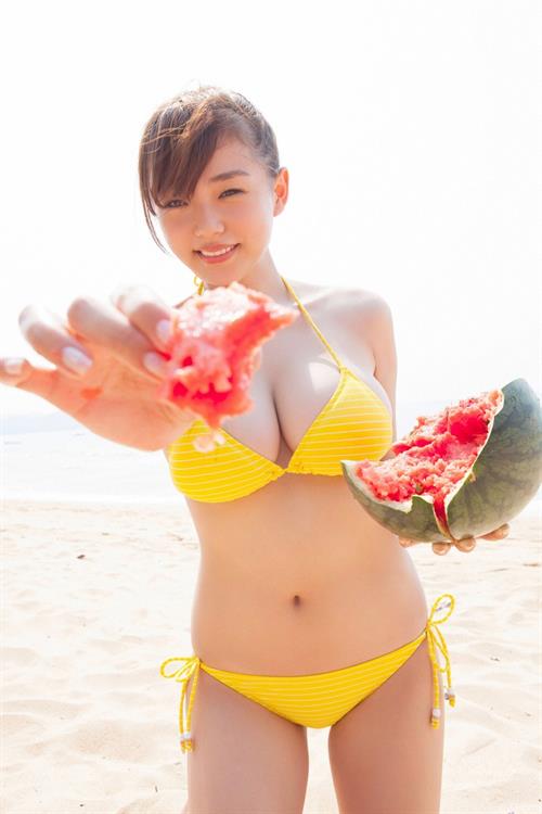 Ai Shinozaki in a bikini