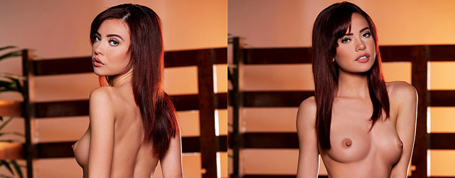 Sabina Rouge Lingerie Model