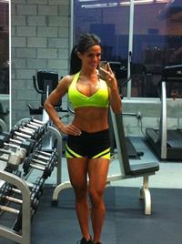 Michelle Lewin taking a selfie