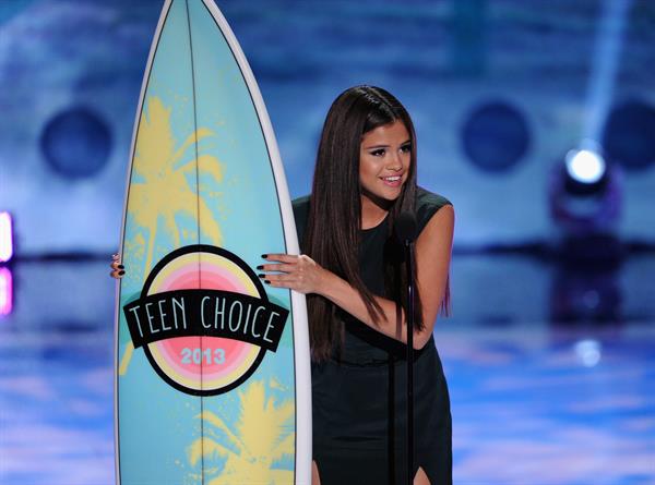 Selena Gomez attends the 2013 Teen Choice Awards Universal City California August 11 2013 