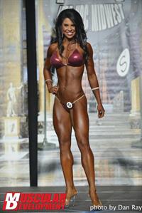 Angela Skeels Marquez in a bikini