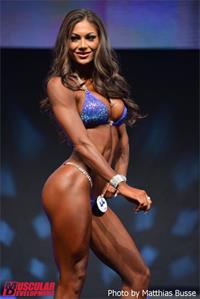 Janet Layug in a bikini