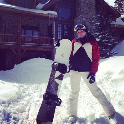 Dianna Dahlgren taking a selfie