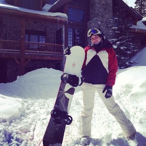 Dianna Dahlgren taking a selfie