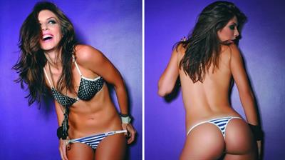 Eugenia Lemos in lingerie - ass