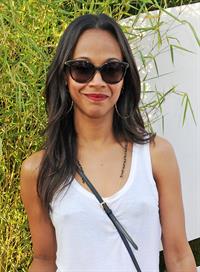 Zoe Saldana Barclaycard British Summer Time Concert -- London, Jul. 13, 2013 