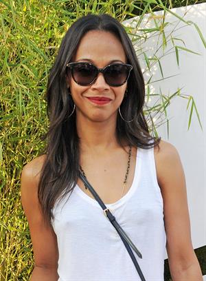Zoe Saldana Barclaycard British Summer Time Concert -- London, Jul. 13, 2013 