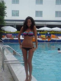 Jillian Welsh in a bikini