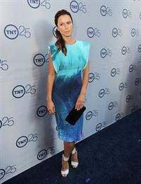 Rhona Mitra TNT's 25th Anniversary Party -- Beverly Hills, July 24, 2013 