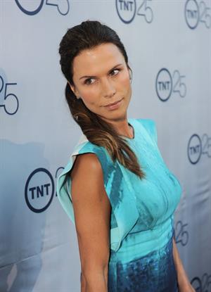 Rhona Mitra TNT's 25th Anniversary Party -- Beverly Hills, July 24, 2013 