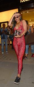 Rihanna - Shows off her toned physique in London in a $198 Adidas Originals Opening Ceremony (19.07.2013) 