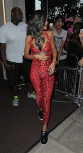 Rihanna - Shows off her toned physique in London in a $198 Adidas Originals Opening Ceremony (19.07.2013) 