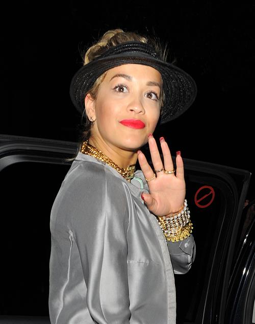 Rita Ora - Night out in London (11.07.2013) 
