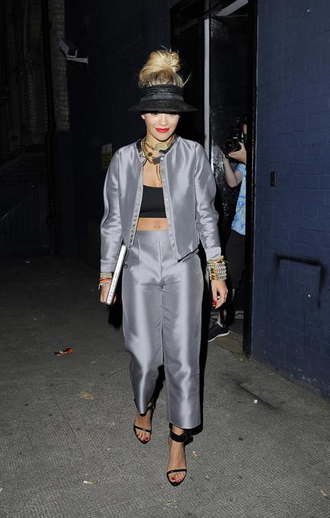 Rita Ora - Night out in London (11.07.2013) 