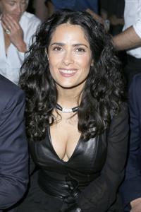 Salma Hayek - Yves Saint Laurent S/S 2014 Show 6/30/13  