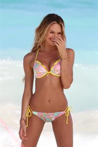 Candice Swanepoel in a bikini