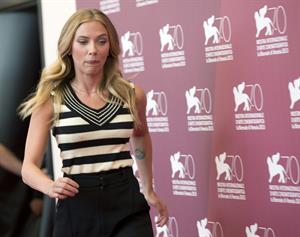 Scarlett Johansson Under The Skin Photocall in Venice 9/3/2013 