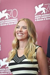 Scarlett Johansson Under The Skin Photocall in Venice 9/3/2013 