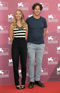Scarlett Johansson Under The Skin Photocall in Venice 9/3/2013 