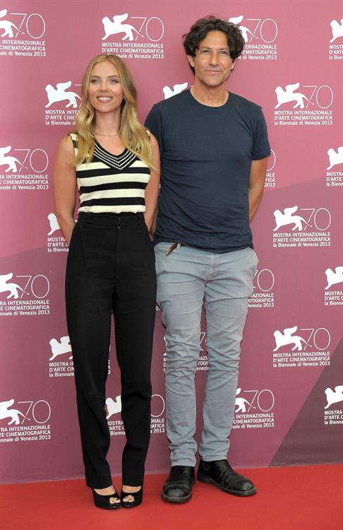 Scarlett Johansson Under The Skin Photocall in Venice 9/3/2013 