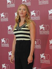 Scarlett Johansson Under The Skin Photocall in Venice 9/3/2013 