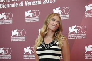Scarlett Johansson Under The Skin Photocall in Venice 9/3/2013 