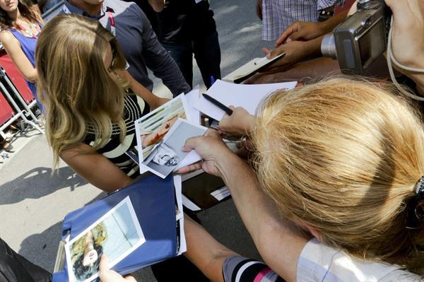 Scarlett Johansson Under The Skin Photocall in Venice 9/3/2013 