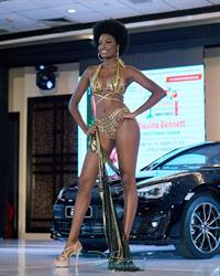 Davina Bennett in a bikini