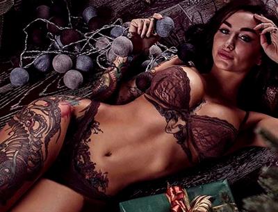 Angelica Anders in lingerie