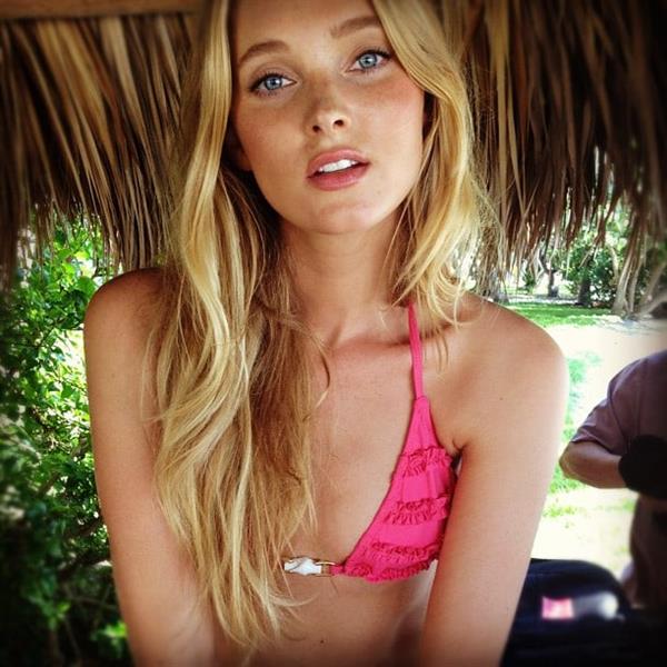 Elsa Hosk in a bikini