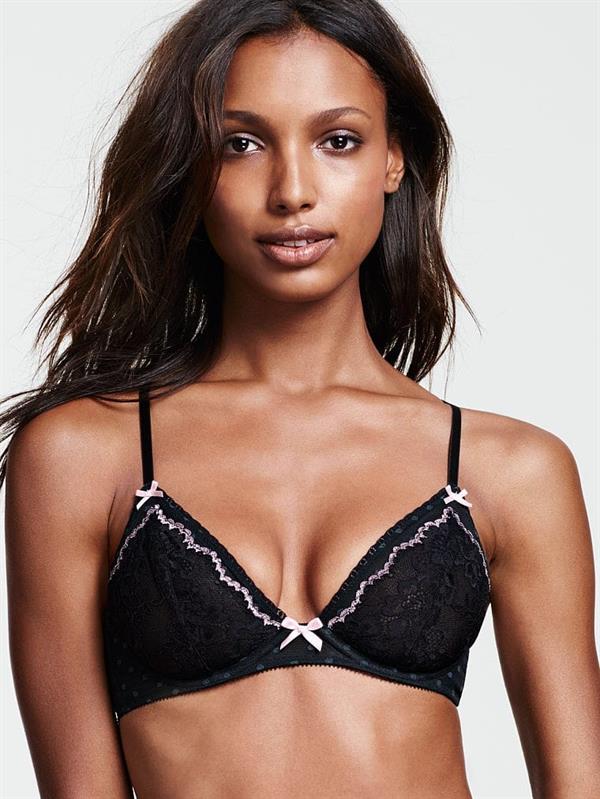 Jasmine Tookes in lingerie