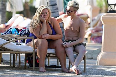 Gemma Collins in a bikini