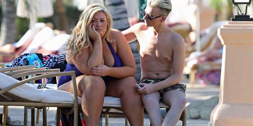 Gemma Collins in a bikini