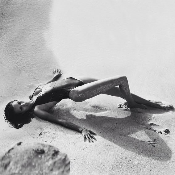 Josephine Skriver in a bikini