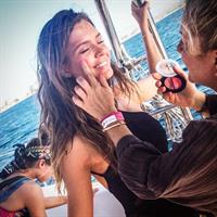 Josephine Skriver in a bikini