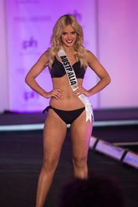 Olivia Rogers in a bikini