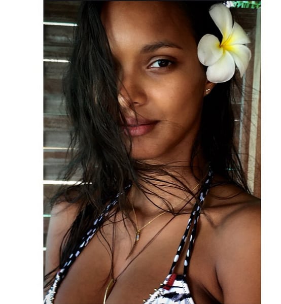 Lais Ribeiro in a bikini