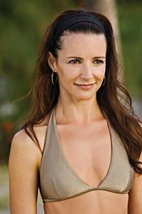 Kristin Davis in a bikini