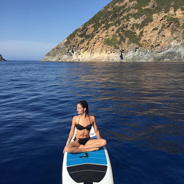 Lily Aldridge in a bikini