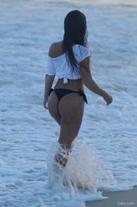 Monica Melissa in a bikini - ass