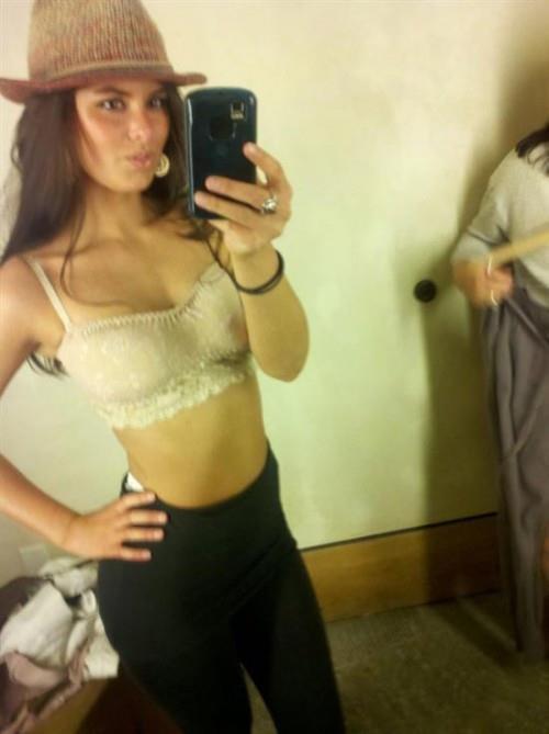 Tierra Lee in lingerie