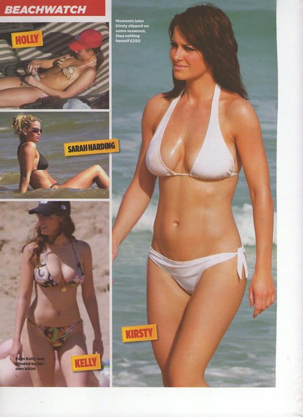Kirsty Gallacher in a bikini