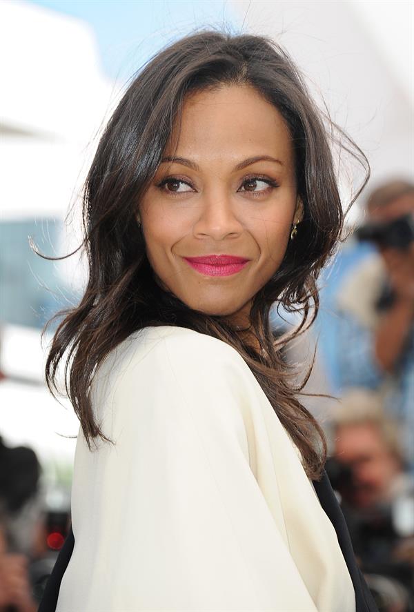 Zoe Saldana - 66th Cannes Film Festival 5/20/13  