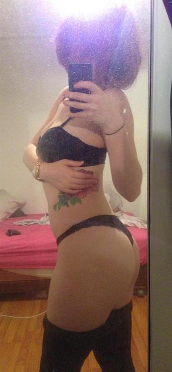 Black Lingerie Selfies