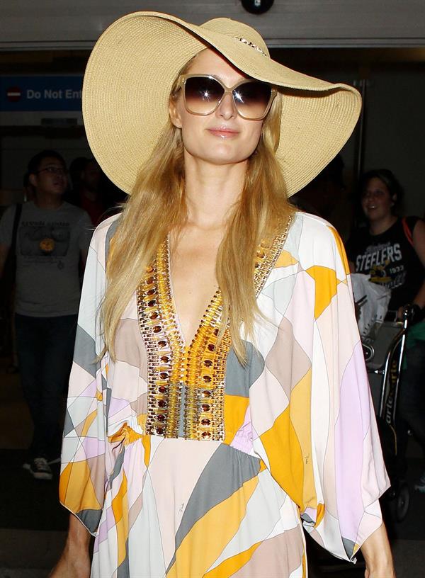 Paris Hilton Spotted at LAX Airport in Los Angeles (May 26, 2013) 